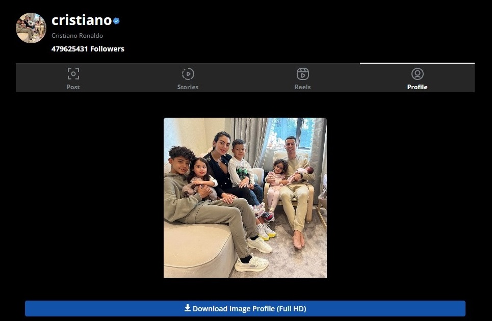 Cara Menggunakan InstaDp Download gambar profil ukuran penuh