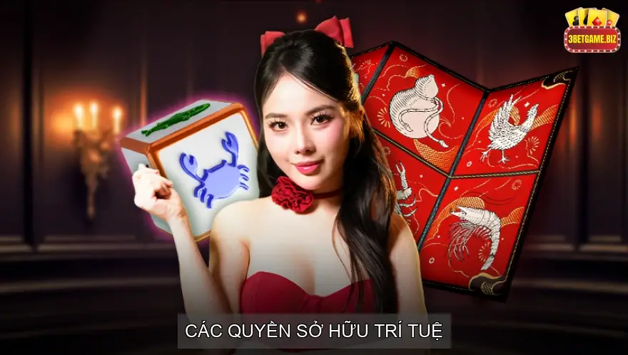 Điều khoản điều kiện Website 3betgame.biz 7 Các Quyền Sở hữu Trí tuệ