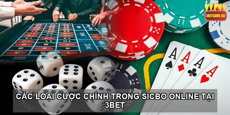 Khám Phá Sicbo online tại nhà cái 3BET 3 Các Loại Cược Chính Trong Sicbo Online Tại 3BET